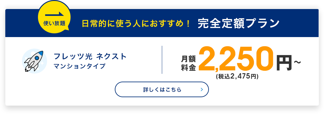 フレッツ光 ネクスト マンションタイプ